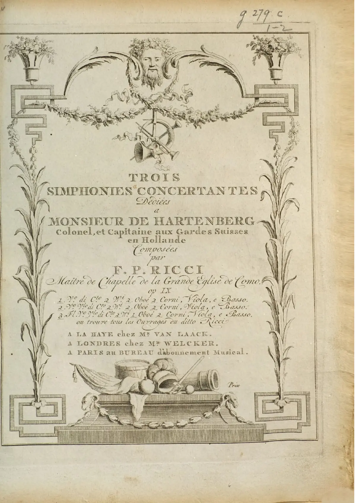 3 Concertante Symphonies - Page 1
