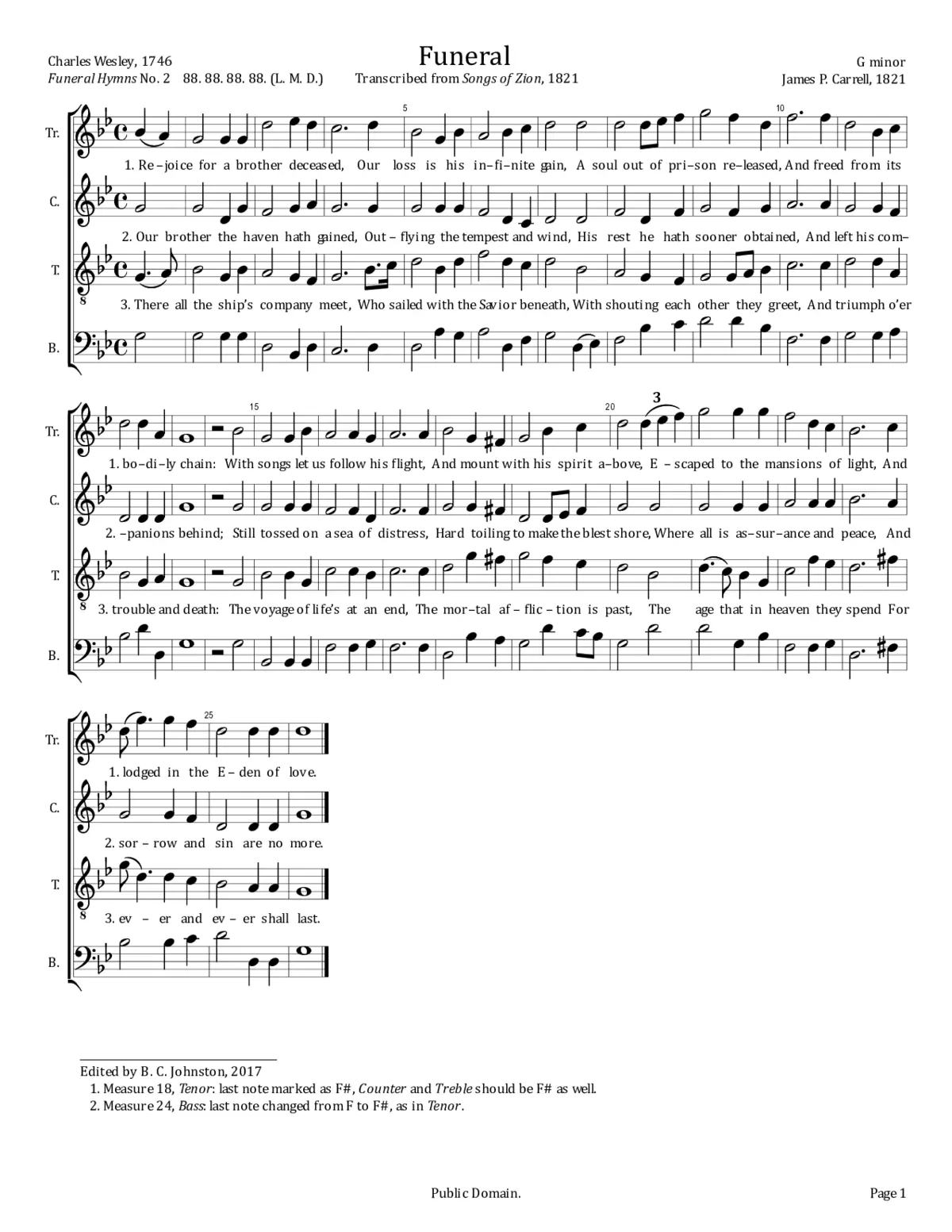 Funeral - Page 1