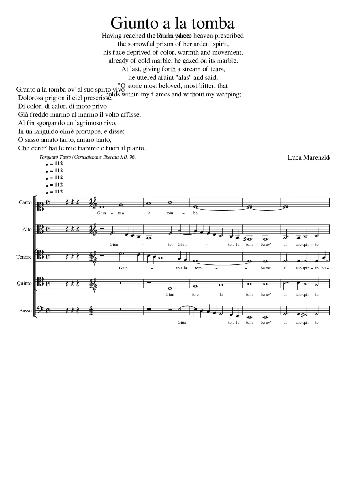 Giunto a la tomba - Page 1