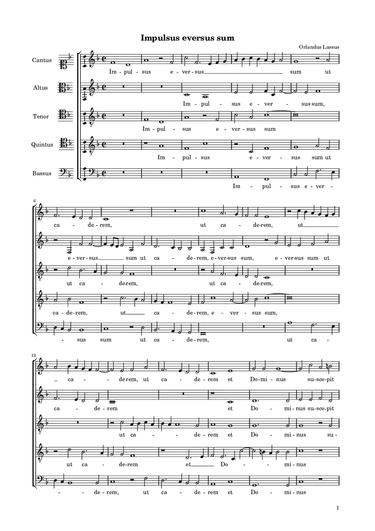 Impulsus eversus sum - Page 1