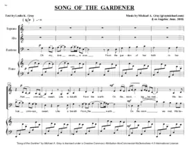Song of the Gardener
