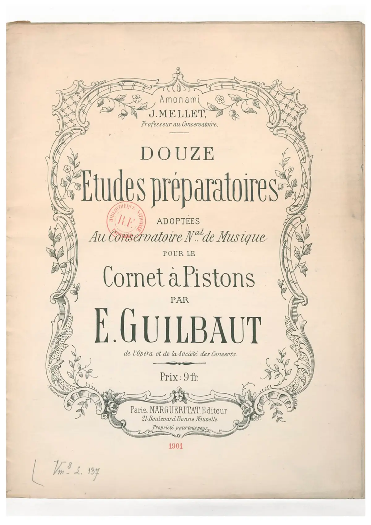12 Etudes préparatoires - Page 1