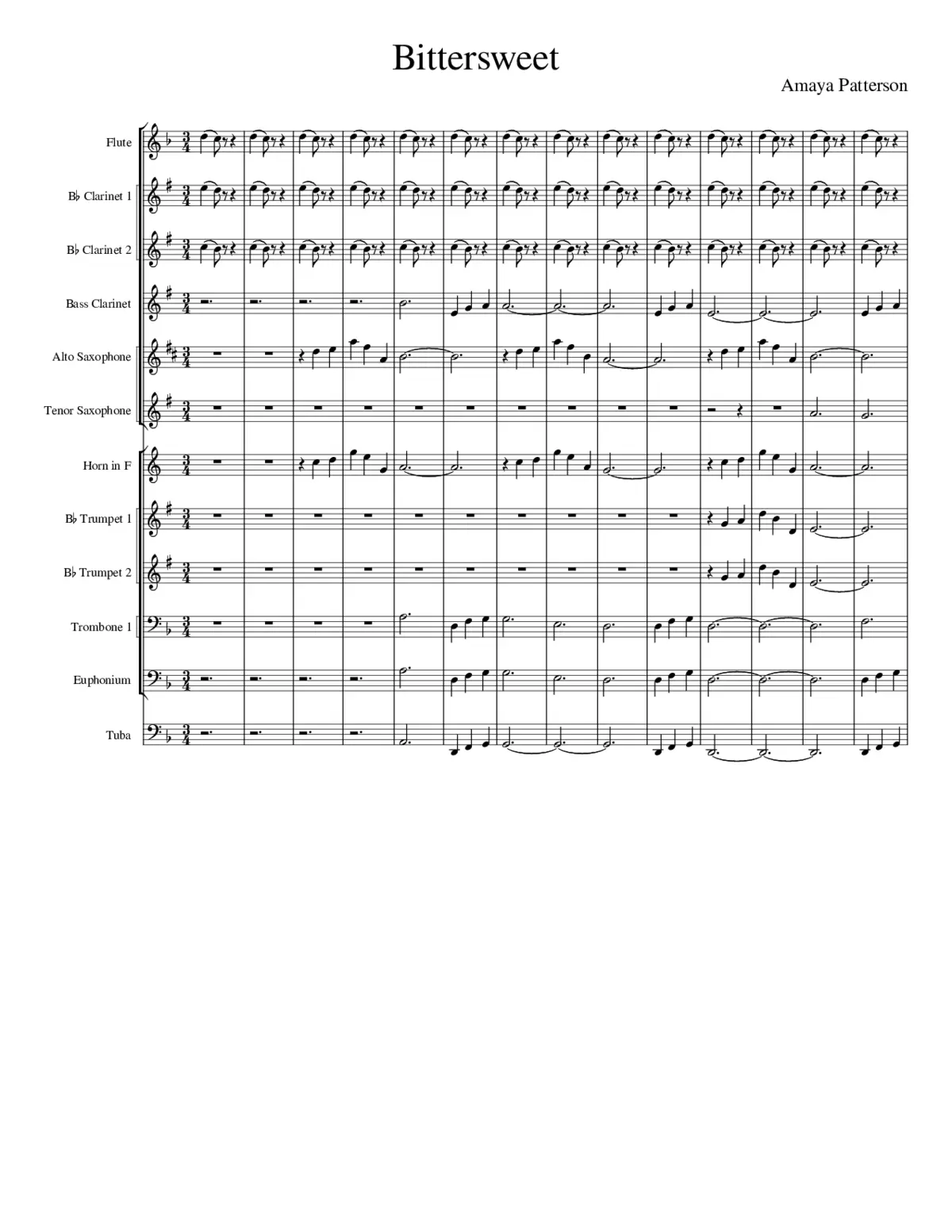 Bittersweet - Page 1