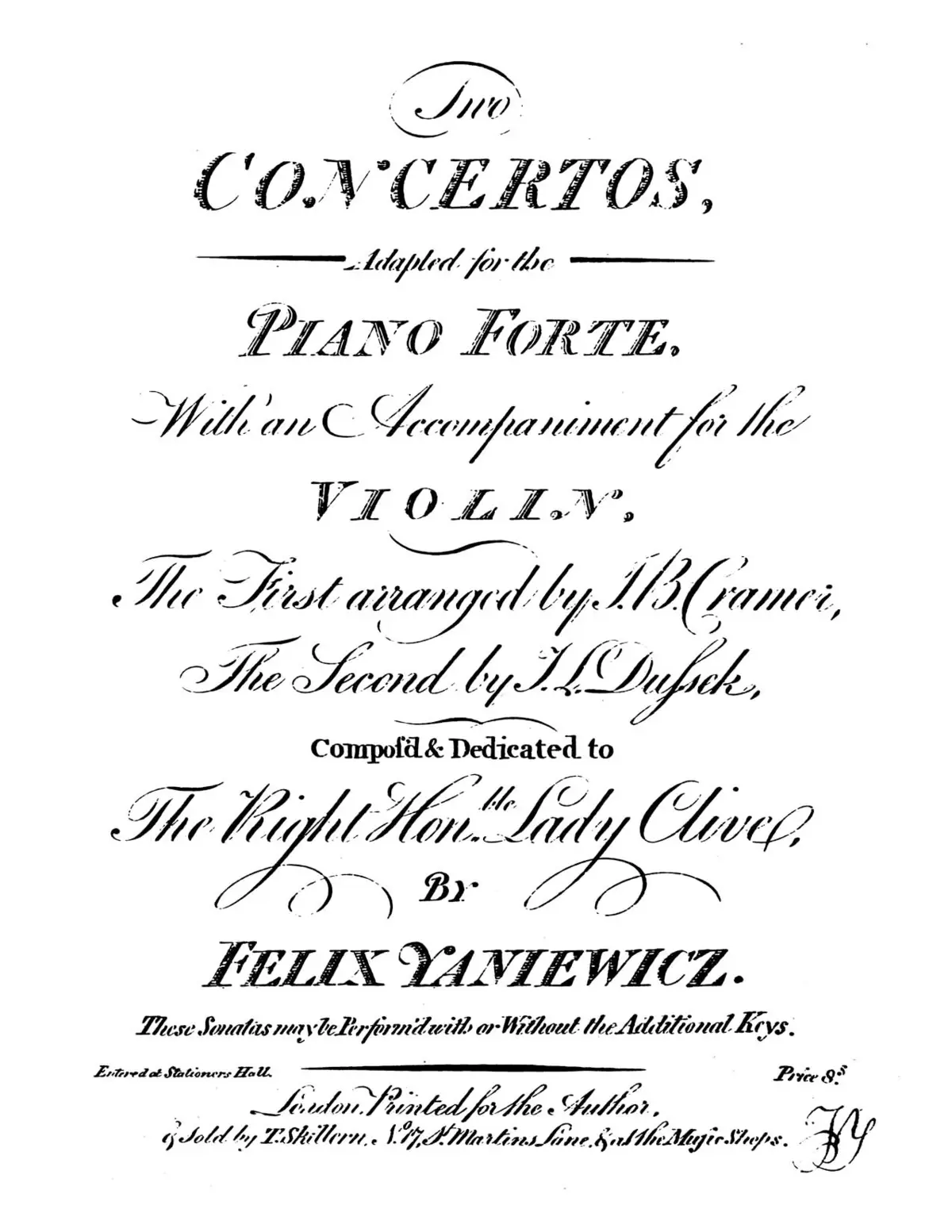2 Violin Concertos in G major and F major - Page 1