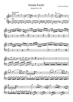 Piano Sonata No.1 in C major K.279/189d