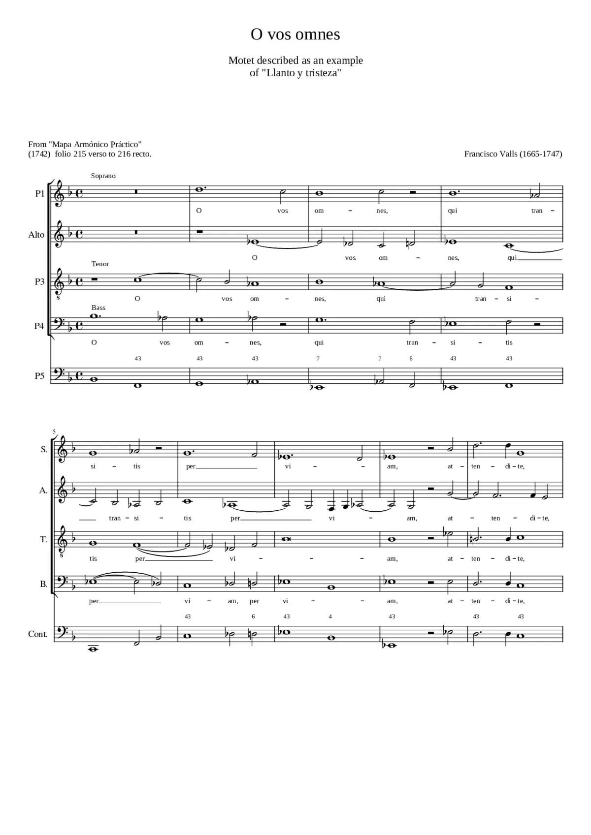 O vos omnes - Page 1