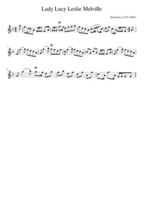 Lady Lucy Leslie Melville
