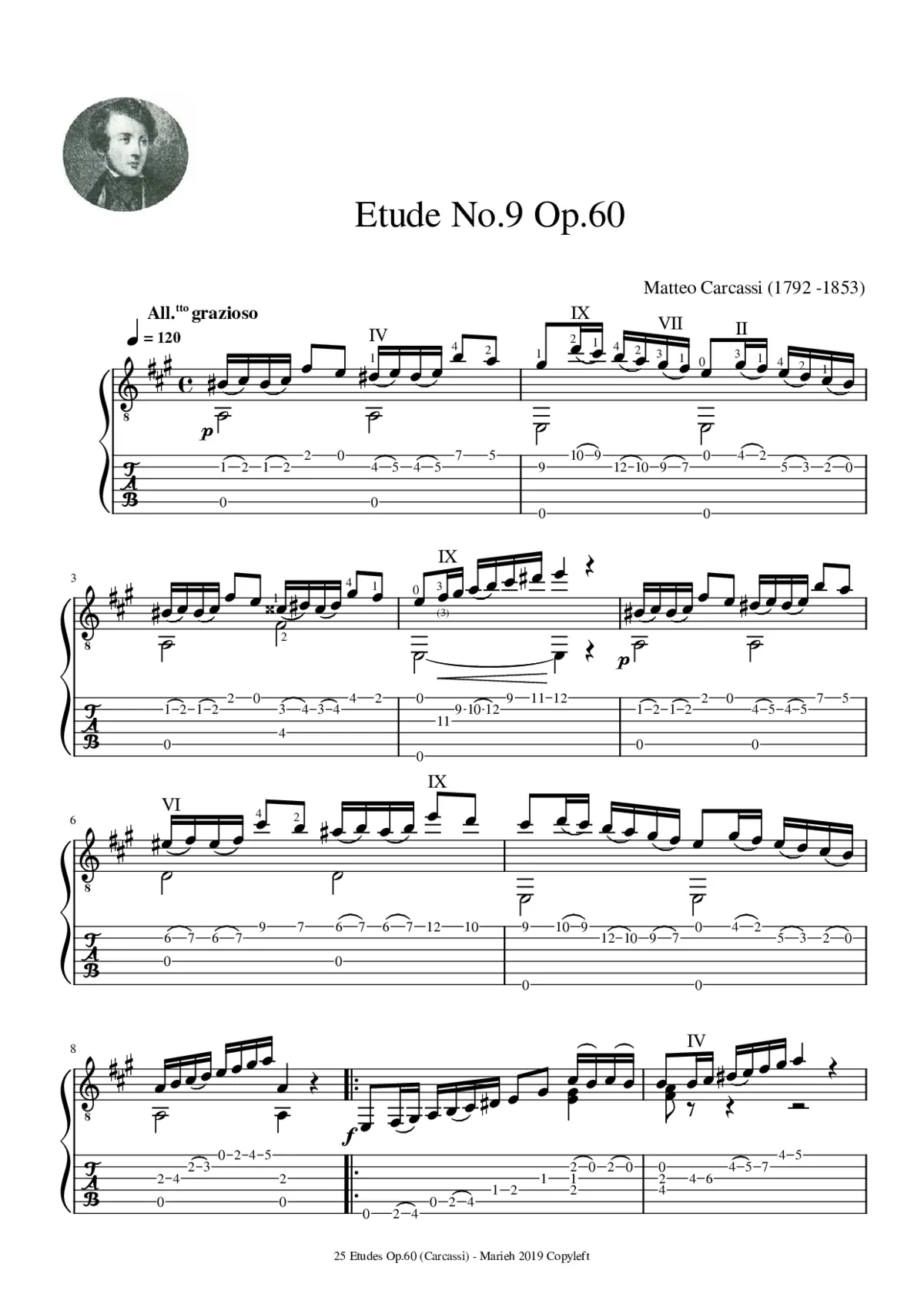 Etudes Op.60 - Page 1