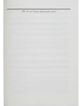 A mi Señor disfrazado miré