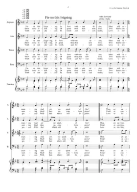 Fie on this feigning is love without desire