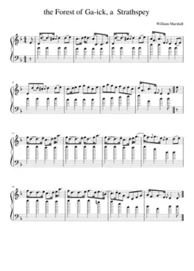 the Forest of Ga-ick a Strathspey