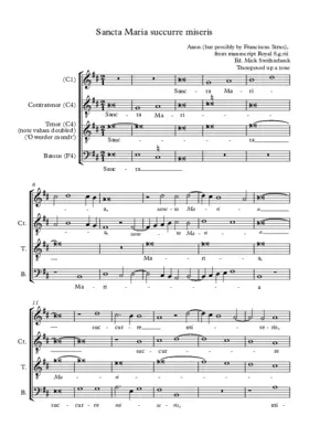 Sancta Maria succurre miseris