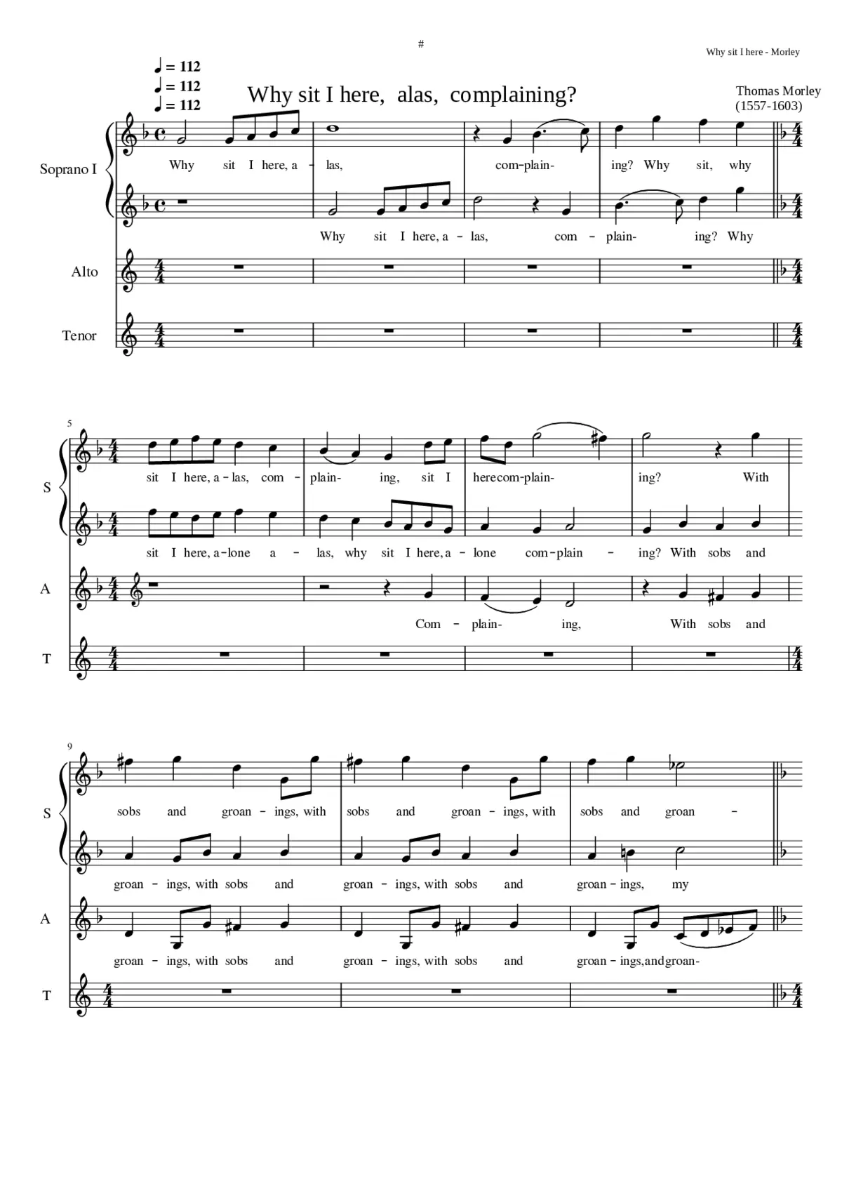 Why sit I here complaining - Page 1