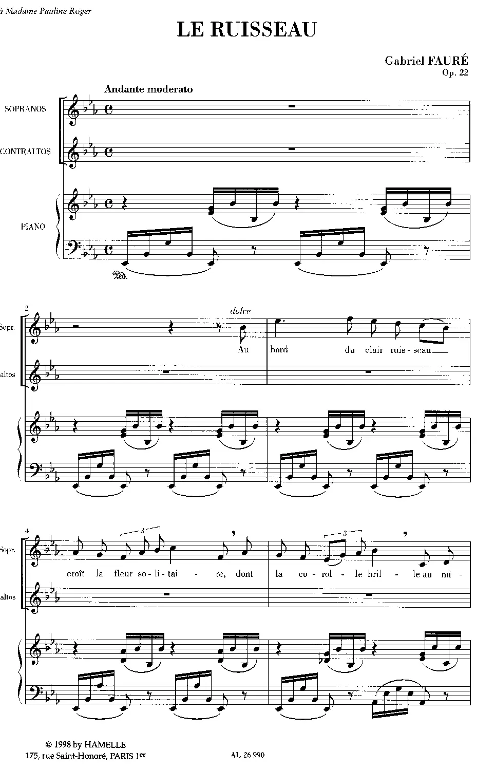 Le Ruisseau - Page 1