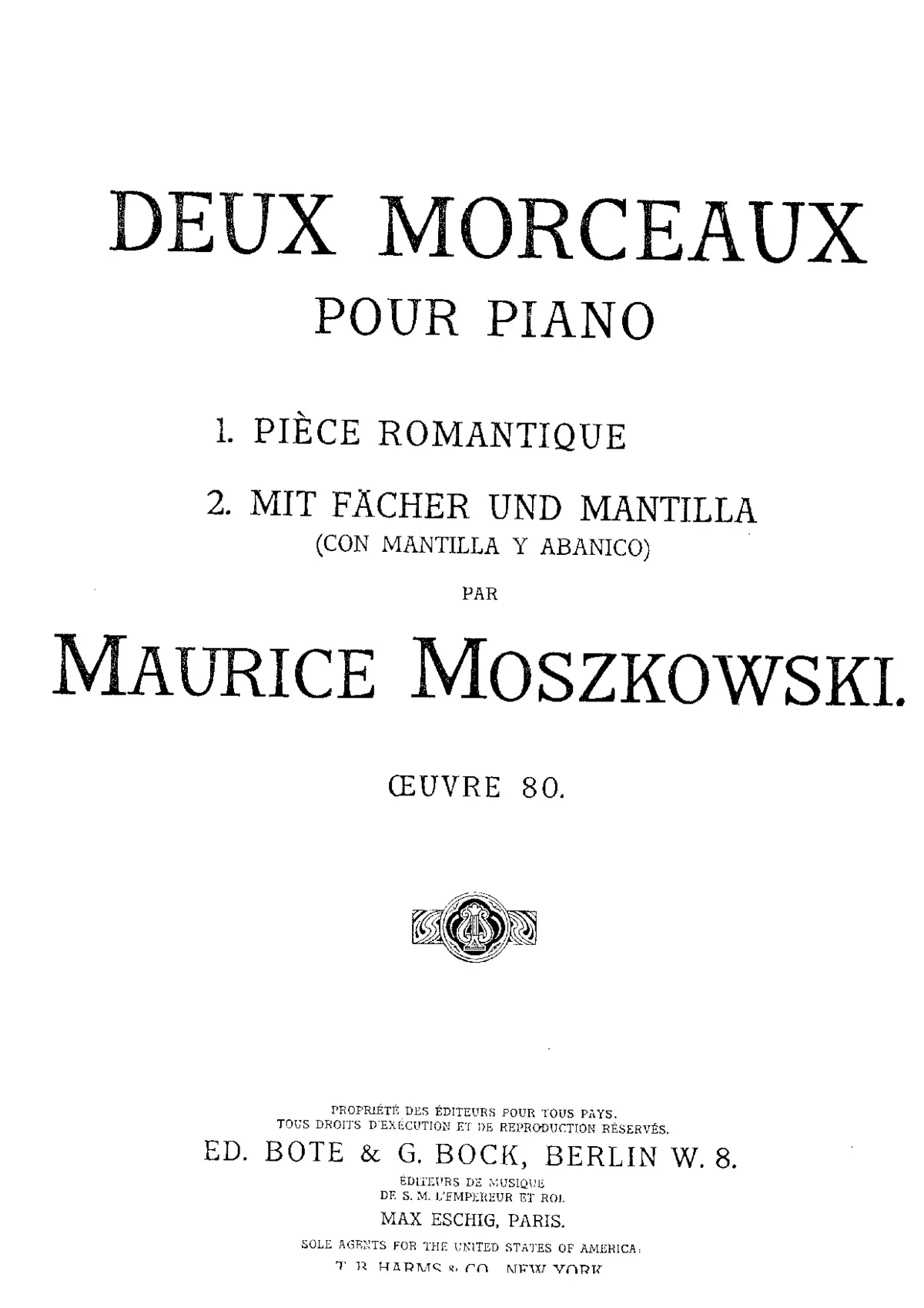 2 Morceaux - Page 1