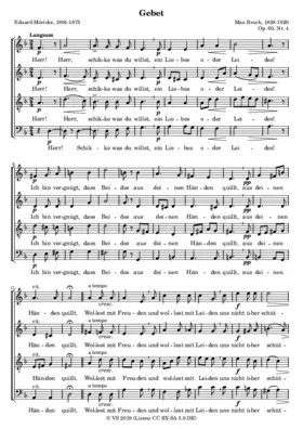 Gebet, Opus 60, Nr. 4