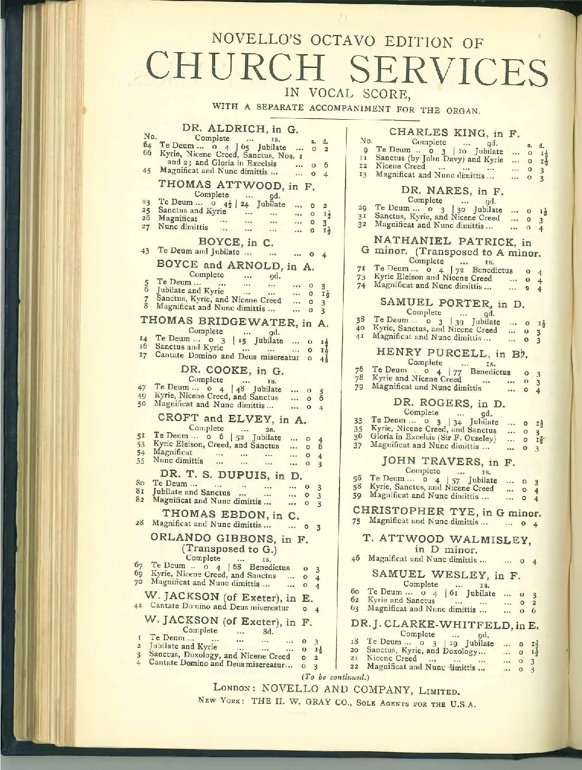 Magnificat and Nunc dimittis in B flat - Page 1
