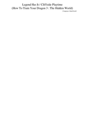 How to Train Your Dragon: The Hidden World - Legend Has It / Cliffside Playtime