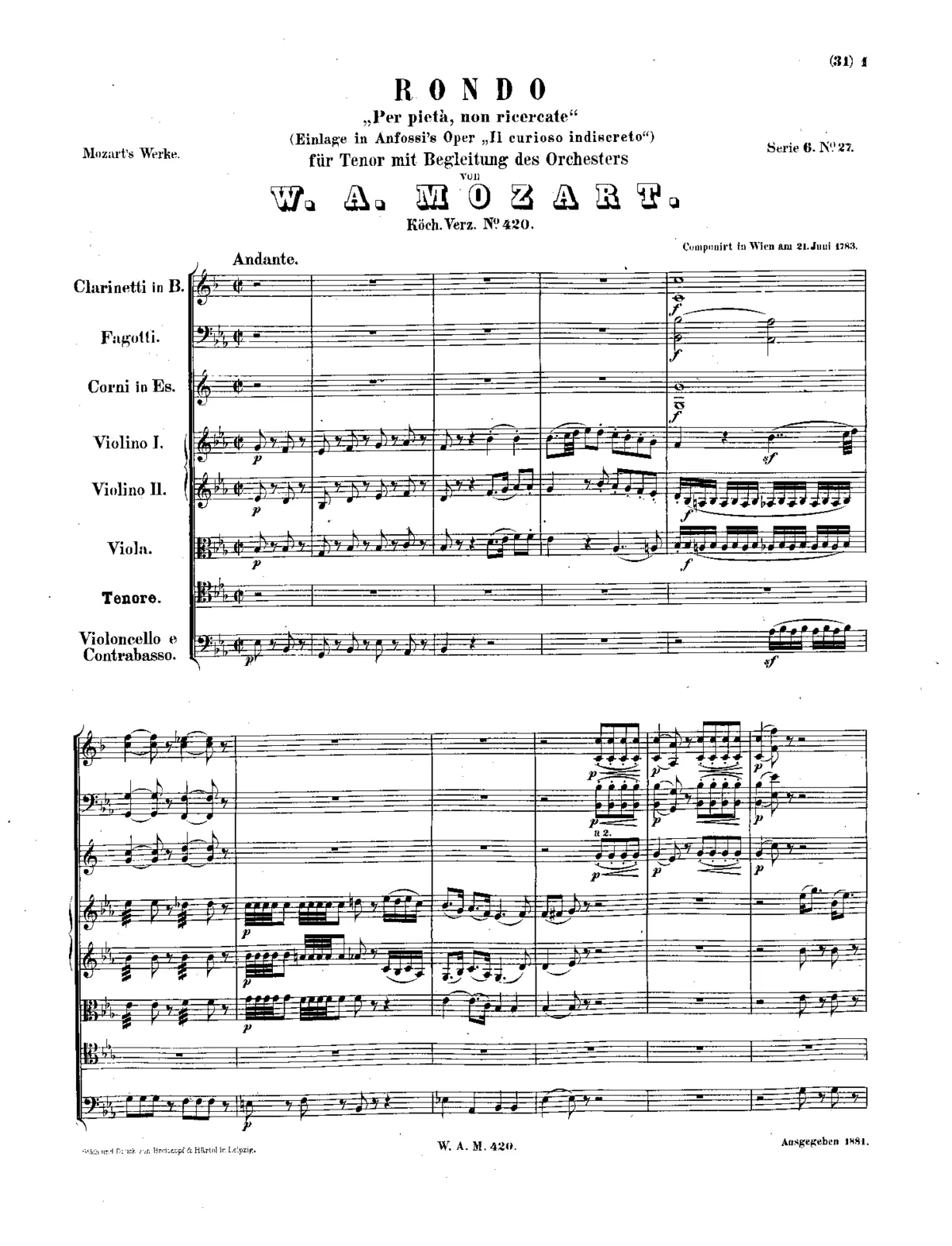Per pietà, non ricercate - Page 1