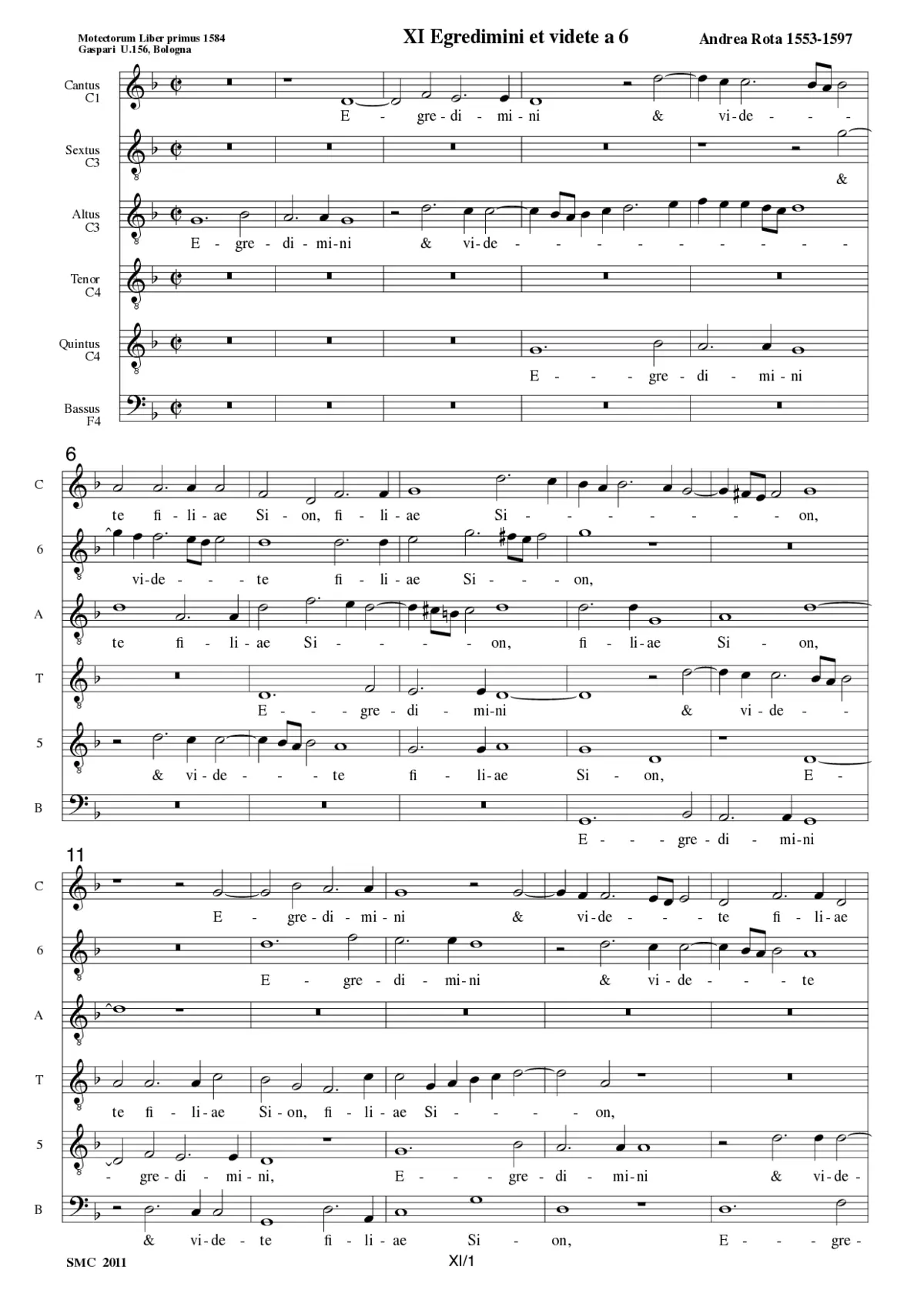 Egredimini et videte a 6 - Page 1