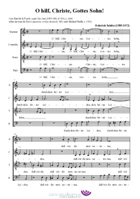 O Hilf, Christe, Gottes Sohn! SWV 481:30