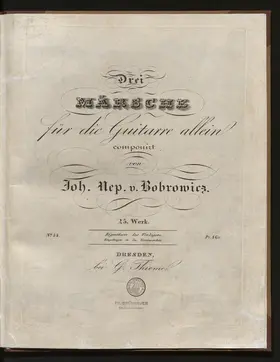 3 Märsche für die Guitarre allein