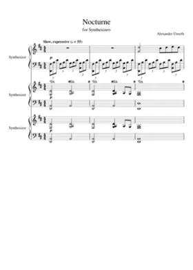 Nocturne for Synthesizers