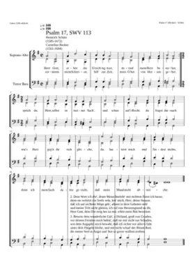 Herr Gotterhör die Grechtigkeit SWV 113