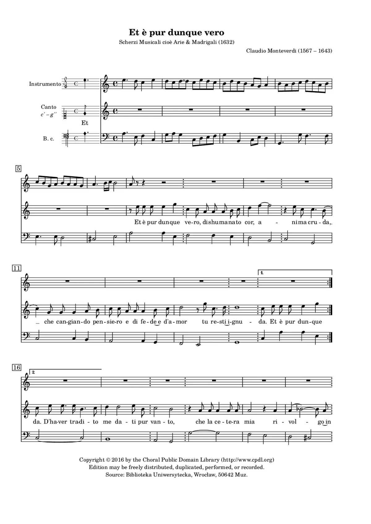 Et e pur dunque vero - Page 1
