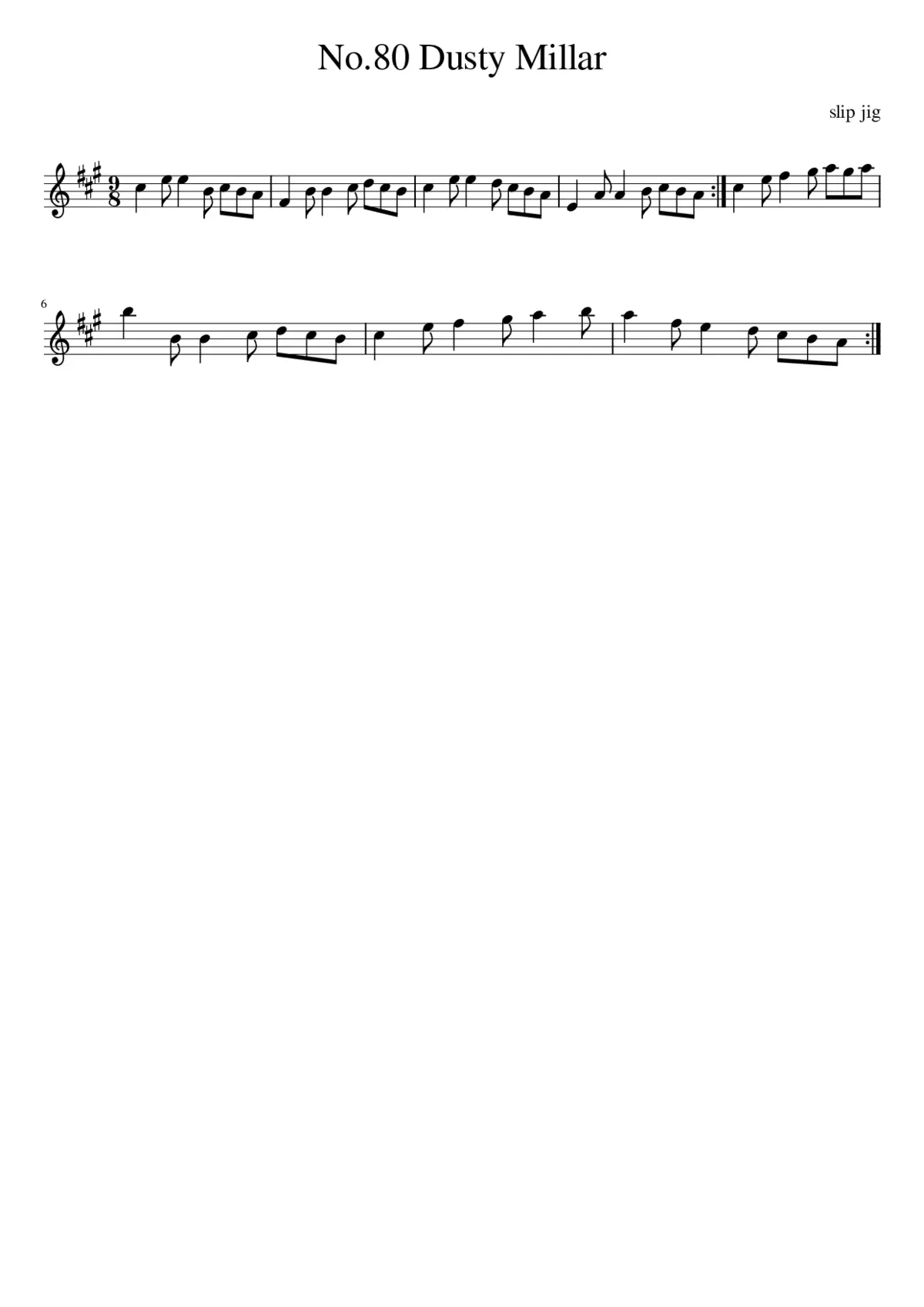 No.80 Dusty Millar - Page 1