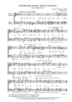 Fürchte dich nimmer, weil ich mit dir bin