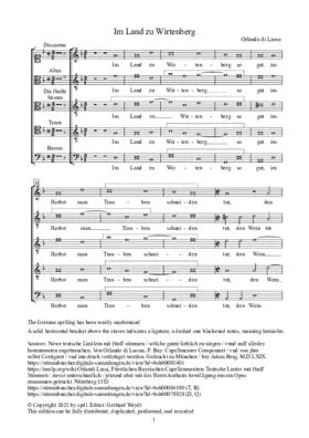 Im Land zu Wirtenberg