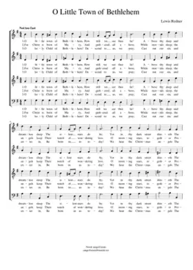 O little town of bethlehem