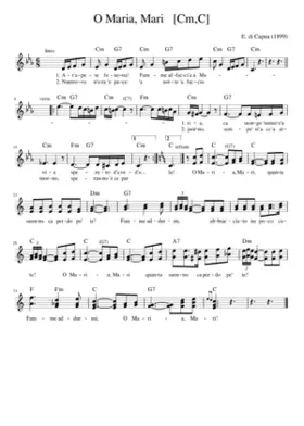 O Maria Mari [CmC]