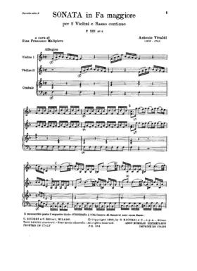 Trio Sonata in F major