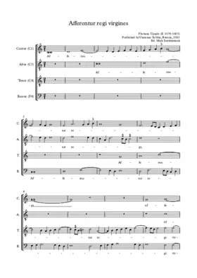 Afferentur regi virgines