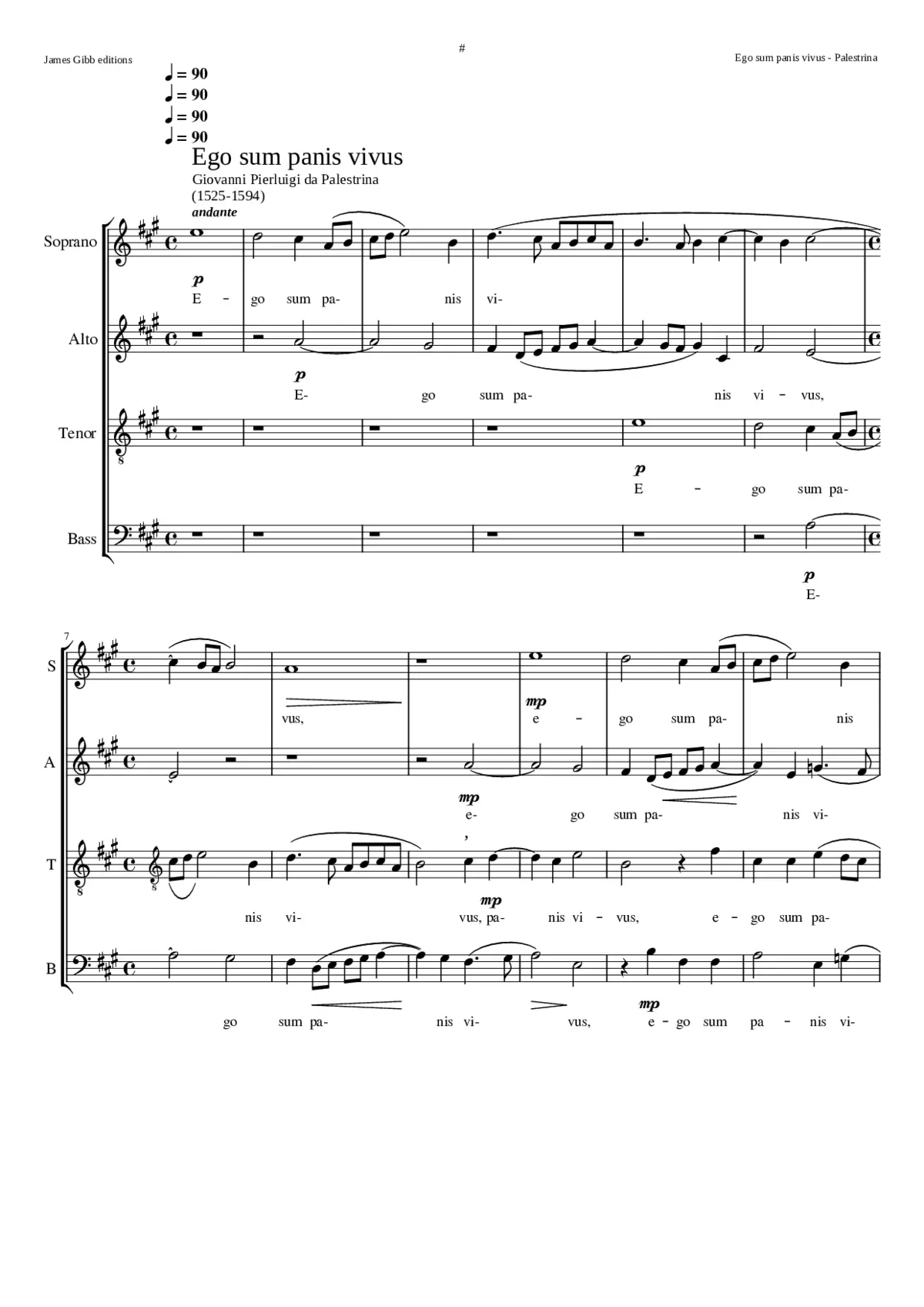 Ego sum panis - Page 1