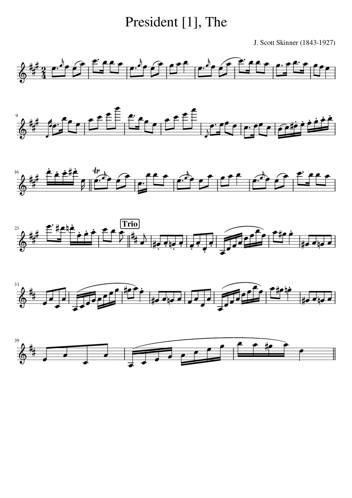 the President - Page 1