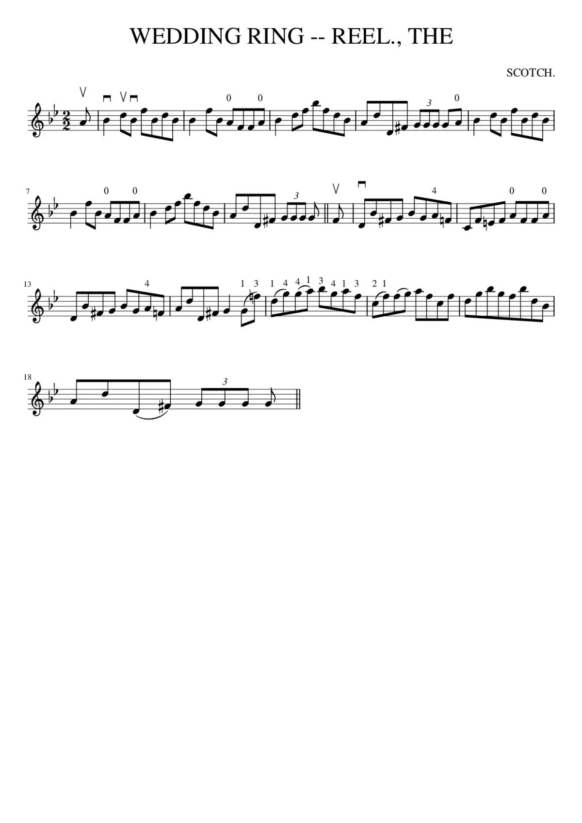 The WEDDING RING -- REEL. - Page 1