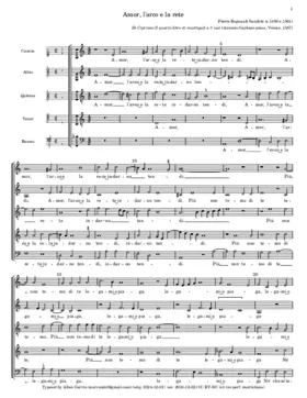 Amor, l'arco e la rete