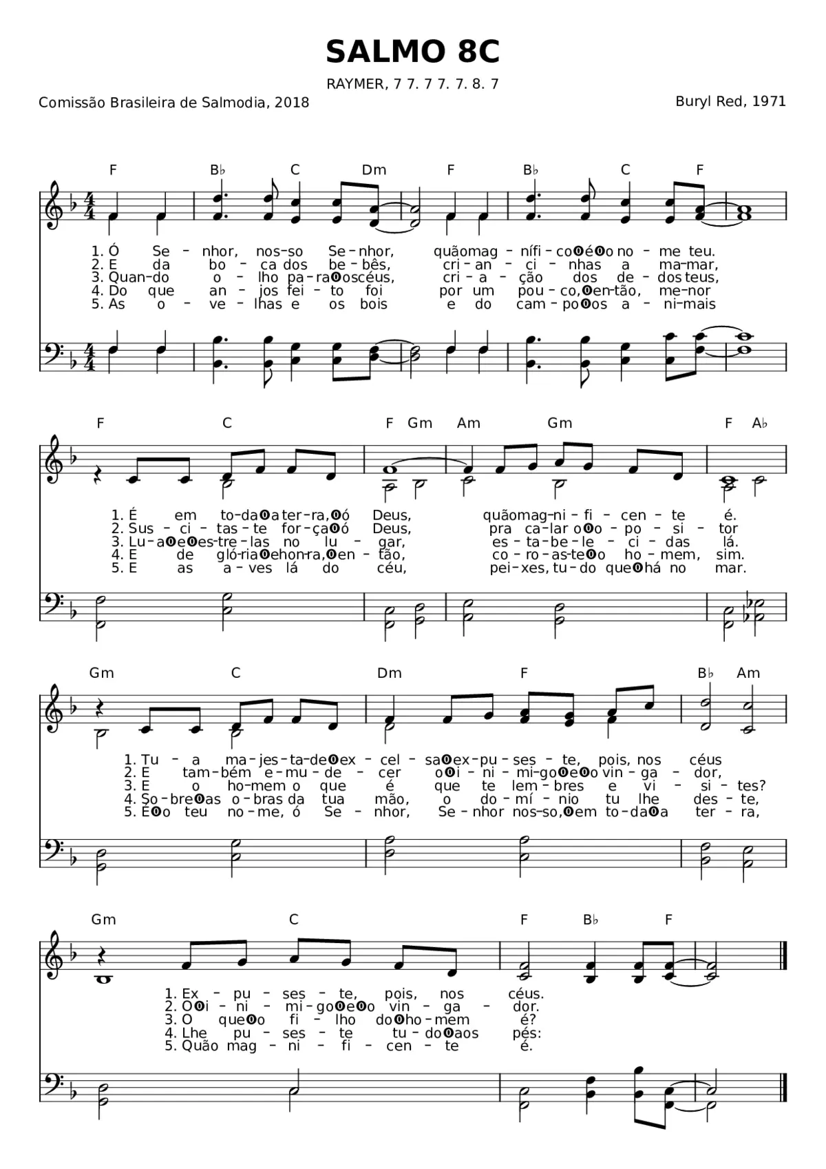 Salmo 8C - Page 1