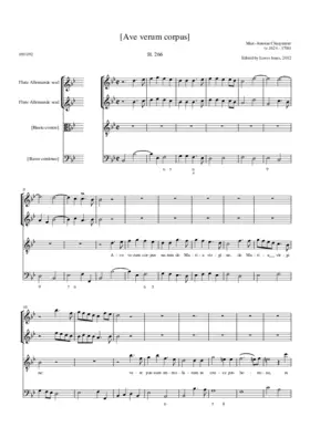 Ave verum corpus H 266