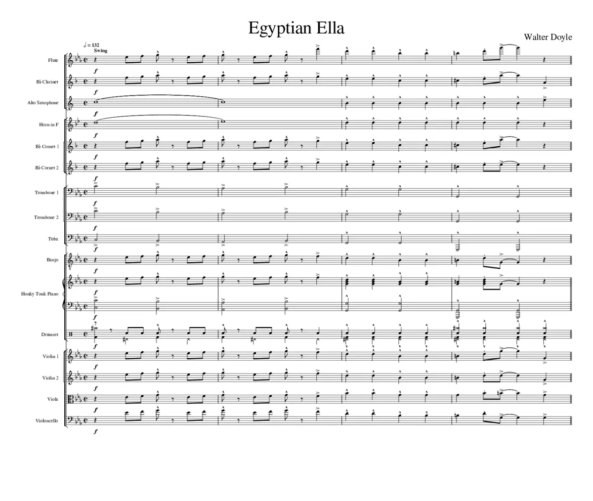 Egyptian Ella - Page 1