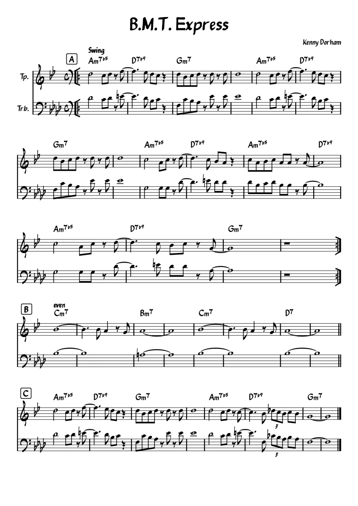 B.M.T. Express - Page 1