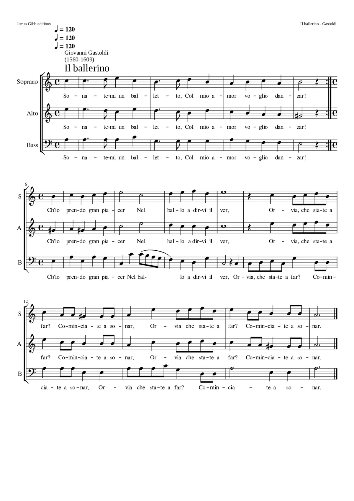 Il ballerino - Page 1