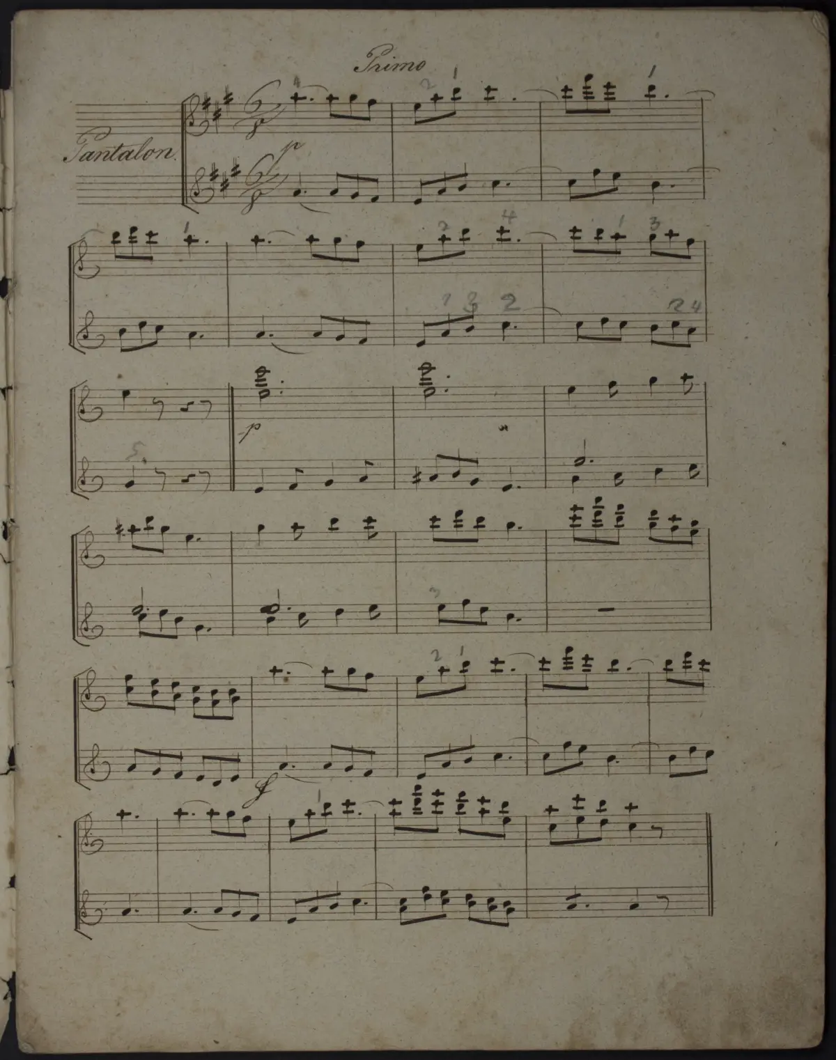 Quadrille - Page 1