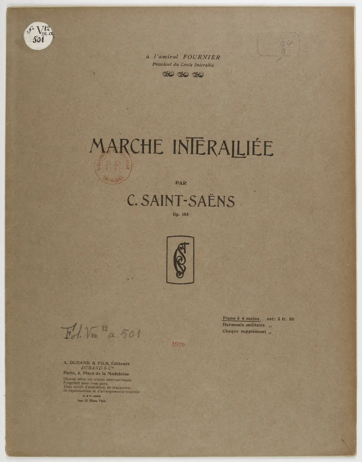 Marche interalliée - Page 1