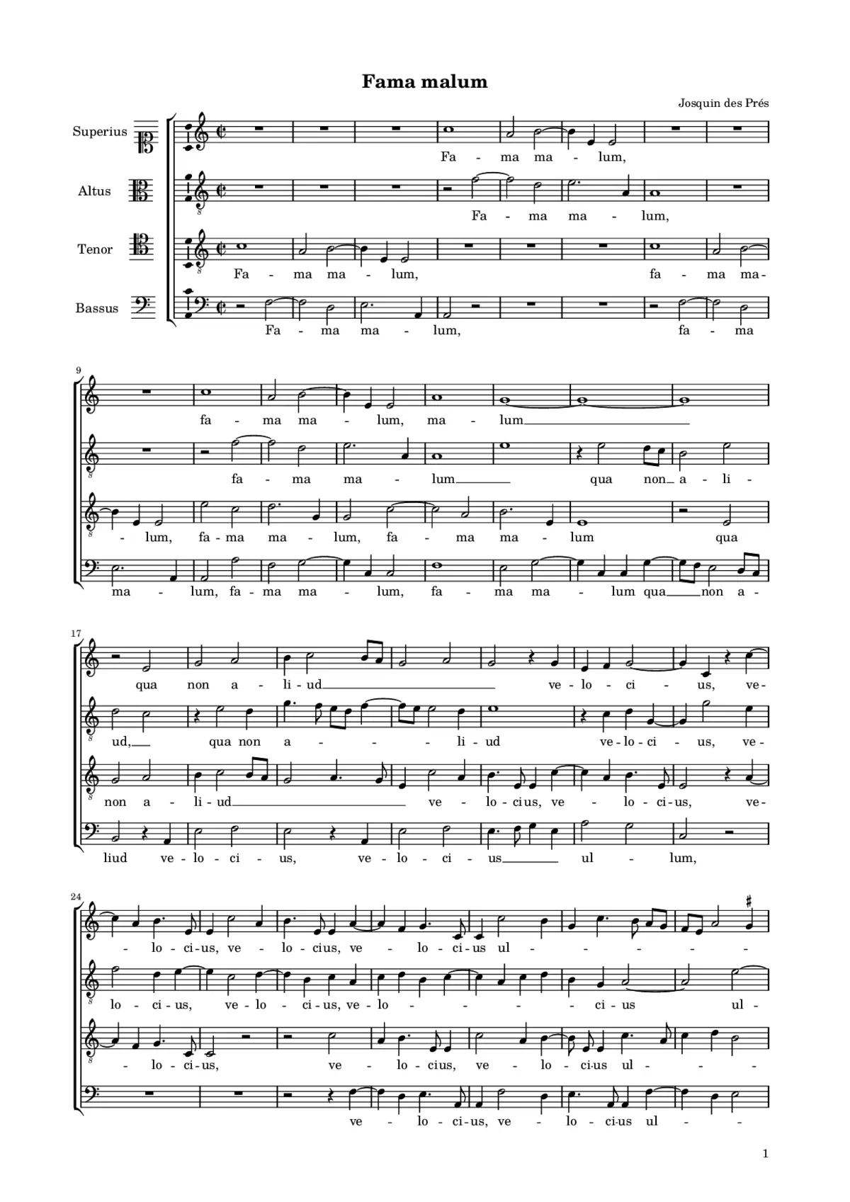 Fama malum - Page 1
