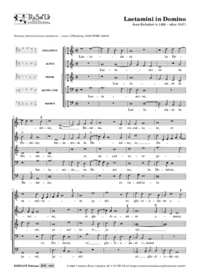 Laetamini in Domino