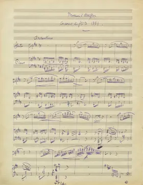 Deux morceaux à déchiffrer pour flûte